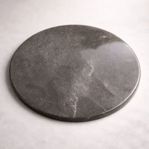 Grey marble round table top