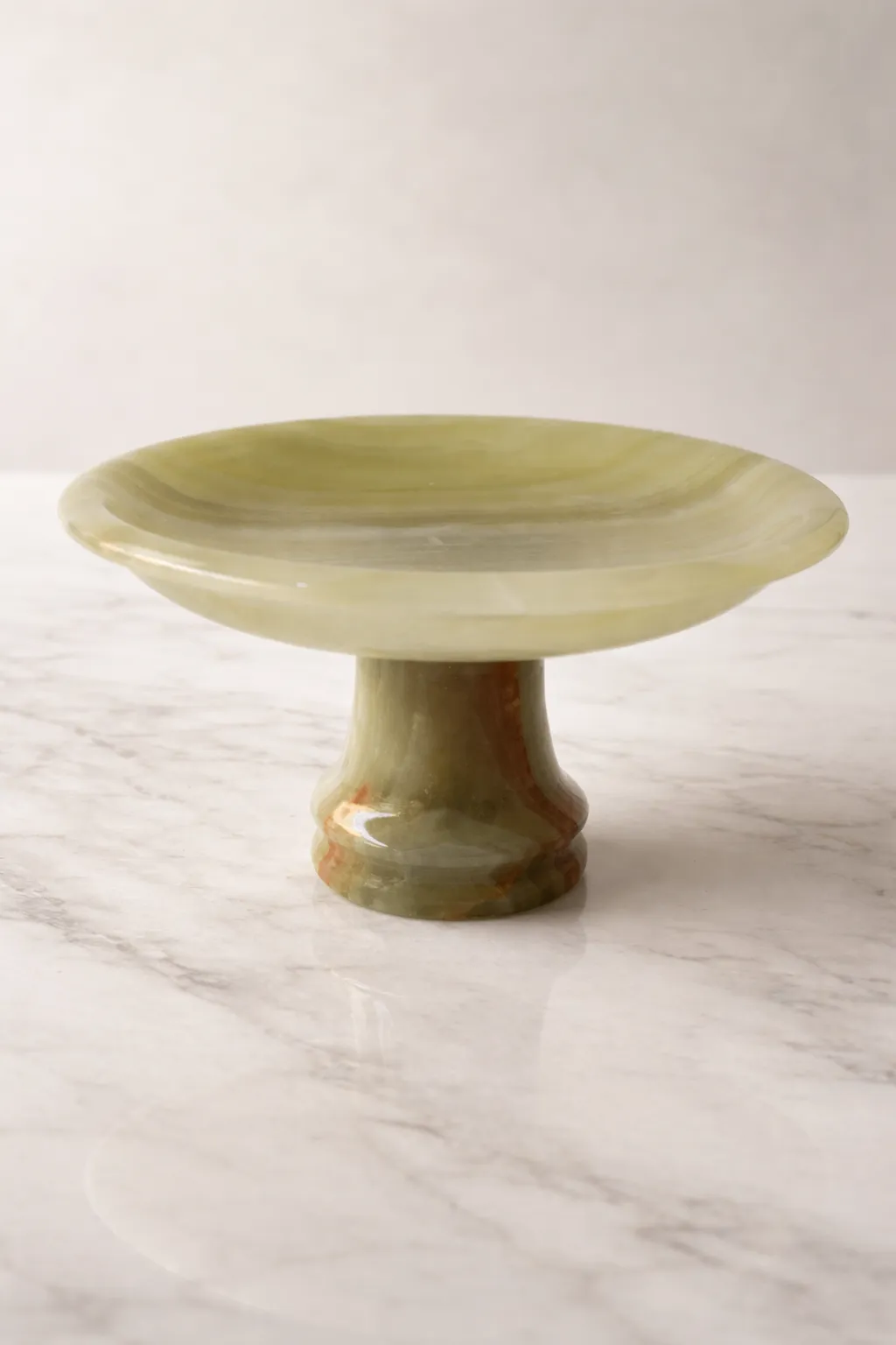 Green Onyx Fruit Stand