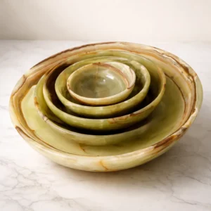 Onyx Marble Bowl Set