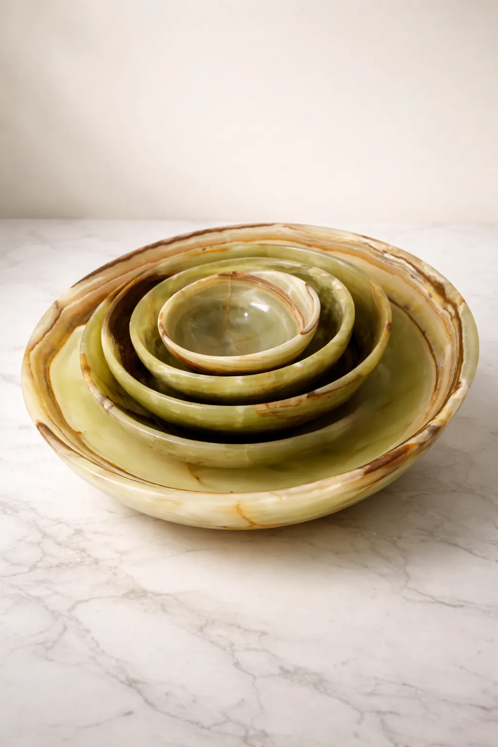 Onyx Marble Bowl Set