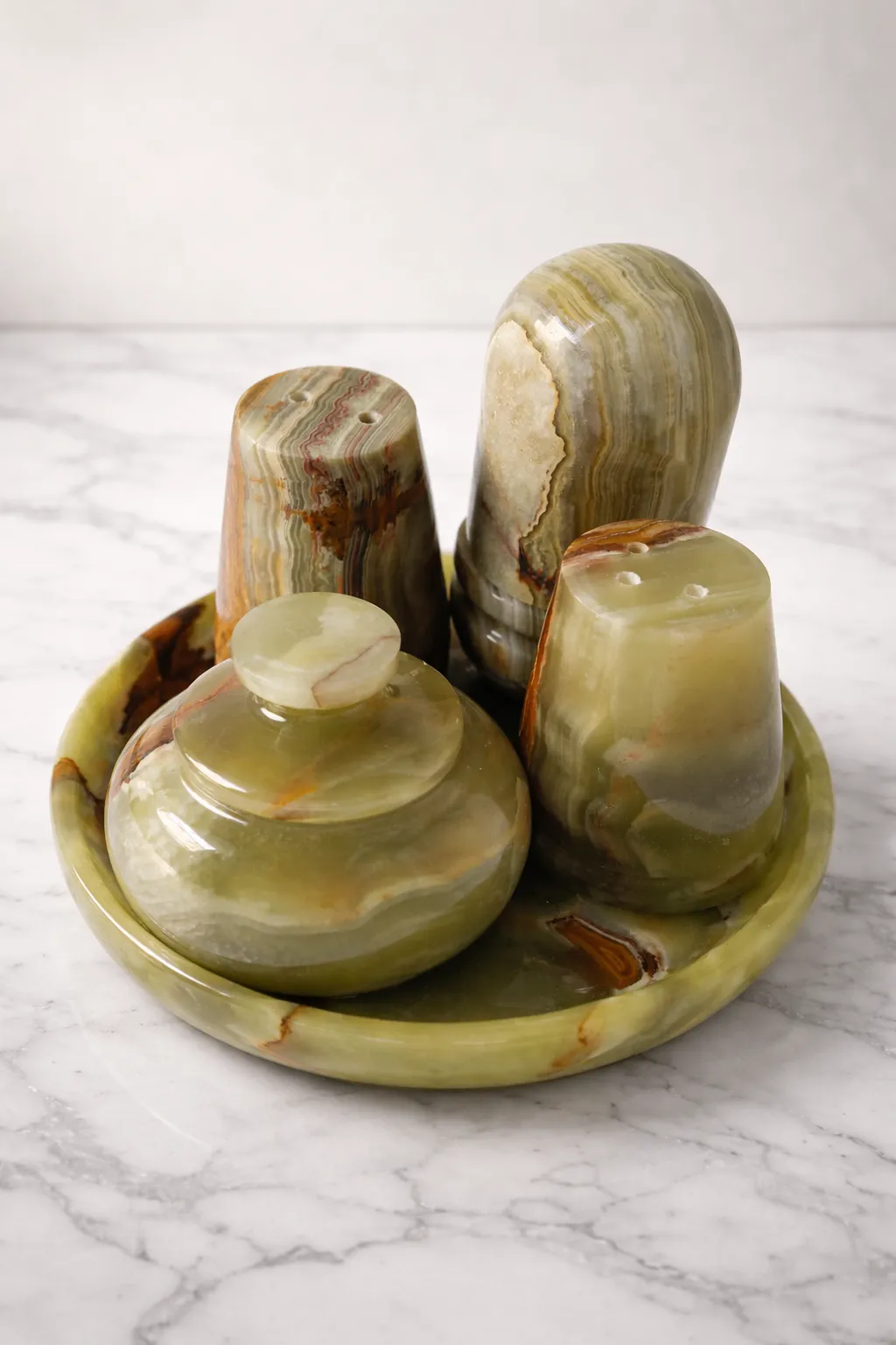 Onyx Marble Kitchen Set