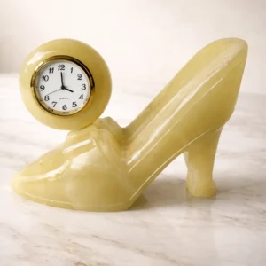 Onyx Shoe Clock